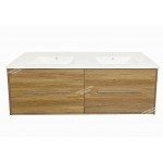 Vanity - H1500WH - Wall Hung 1500mm - Wood Grain